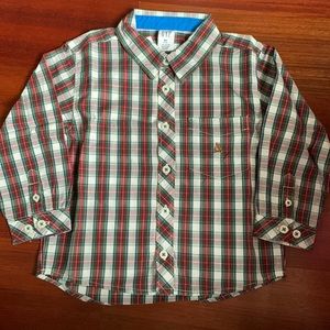 🌺 NWT GAP 💯 Cotton Button-down Sz 3